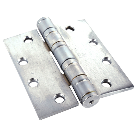 HAGER Full Mortise Butt Hinge, 4-1/2" x 4-1/2", US26D, NRP, Heavy, WMS BB1168N 4-1/2X4-1/2 US26D